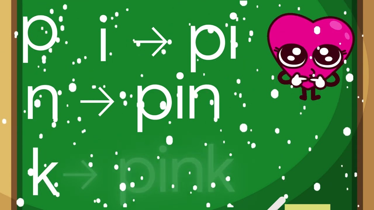 Phonics Fun Land - Lesson 5 : | Phonics for Kids | Blending 4 Letter Words | Reception phonics