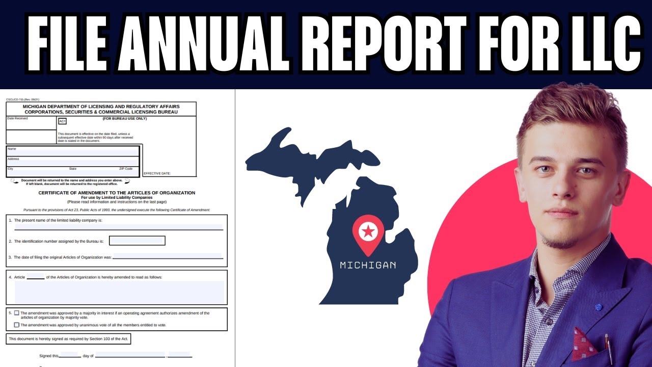 How To File Annual Report For LLC In Michigan (2026)