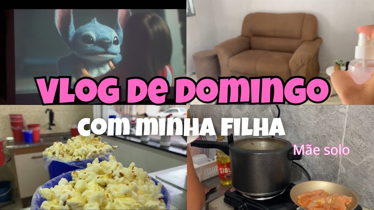 Vlog de domingo 🎥🍿 Cinema 👩‍👧 mãe solo. #maesolo #vlog #morandosozinha 