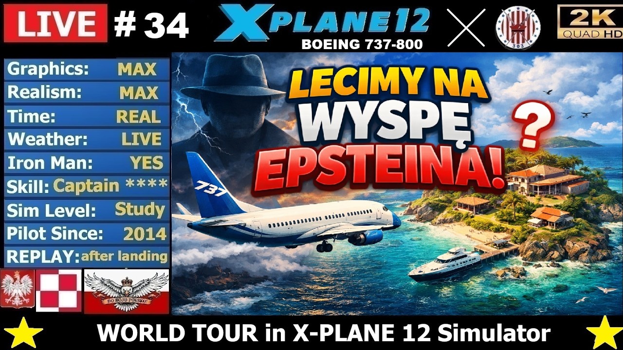Lecimy na wyspę Epsteina