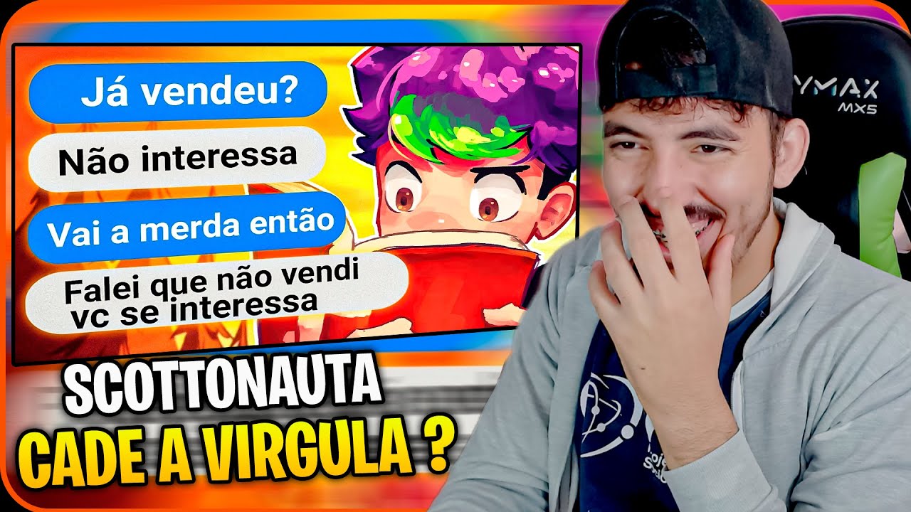 CADÊ A VÍRGULA? (ft. Casca e Umild) - Scottonauta | REACT