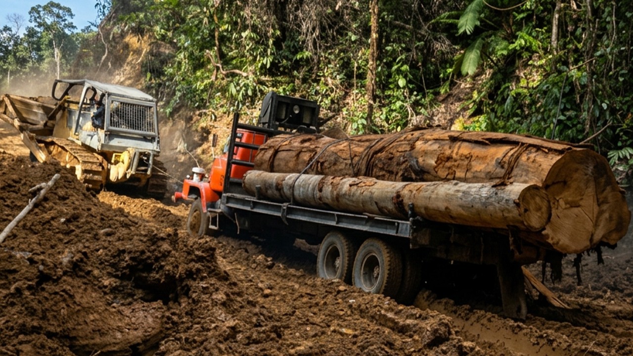 Borneo: The Mud Convoy | Deadliest Roads