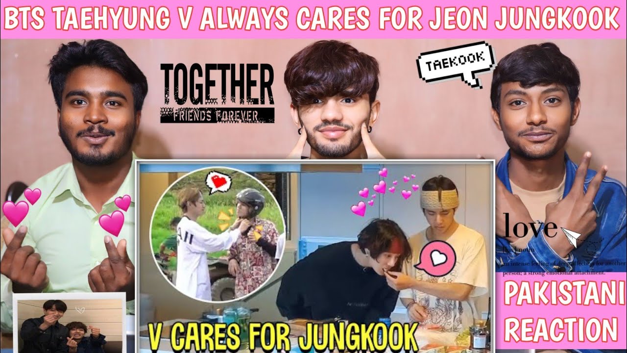Bts Taehyung V Cares For Jungkook - Pakistani Reaction - Usman Rajpoot