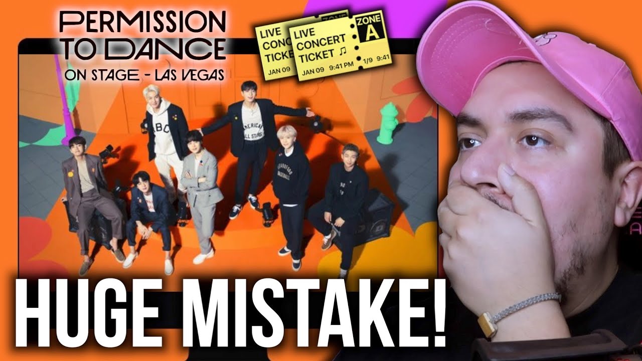 OMG! WTF! 😭 | BTS CONCERT TICKETS 2022 PTD LAS VEGAS