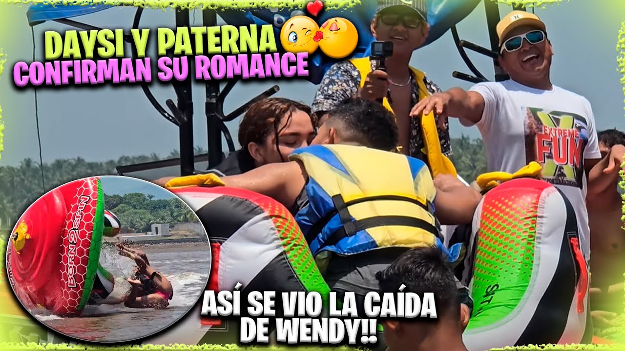 Daysi se siente mal y NO quiere hacer el reto. Paterna la consoló y le dio un BESO. Aquí hay amor.