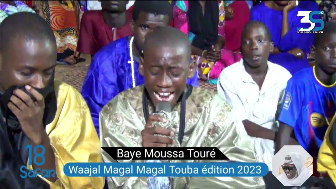🔴 Direct (S.  Moussa Touré)  Waajal 18 Safar grande magal de touba à Keur Mbaye Fall Kamb