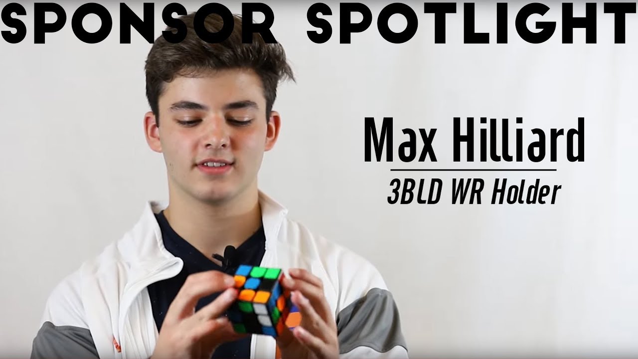 Max Hilliard 3BLD National Champion | Sponsor Spotlight