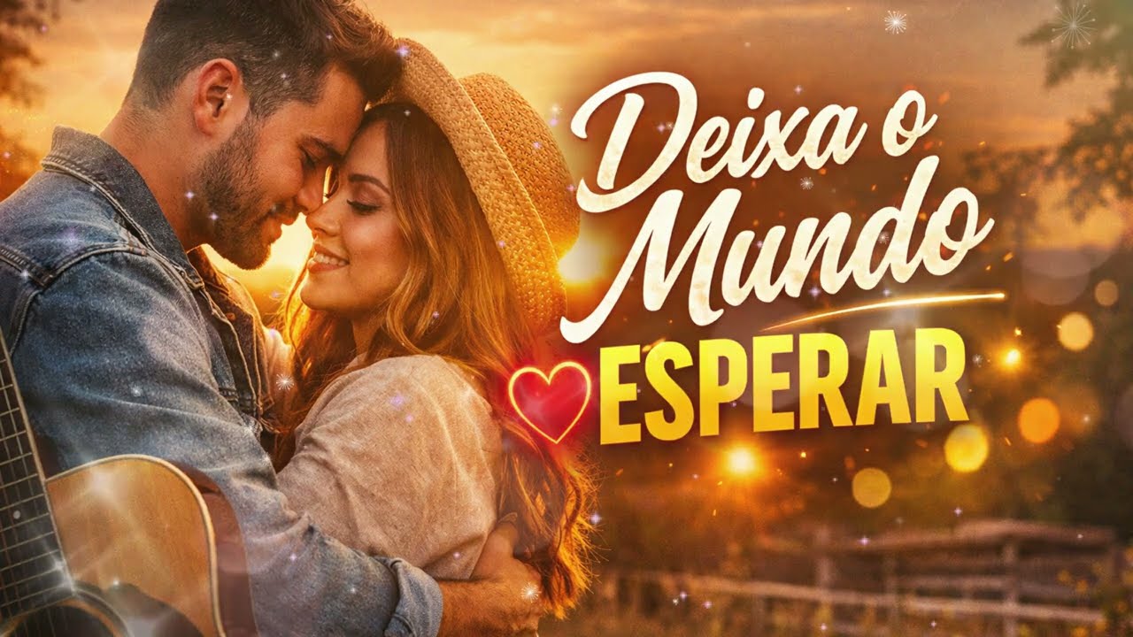 👉 Você Vai Querer Ouvir Até o Fim… | Deixa o Mundo Esperar ❤️ | Sertanejo Romântico