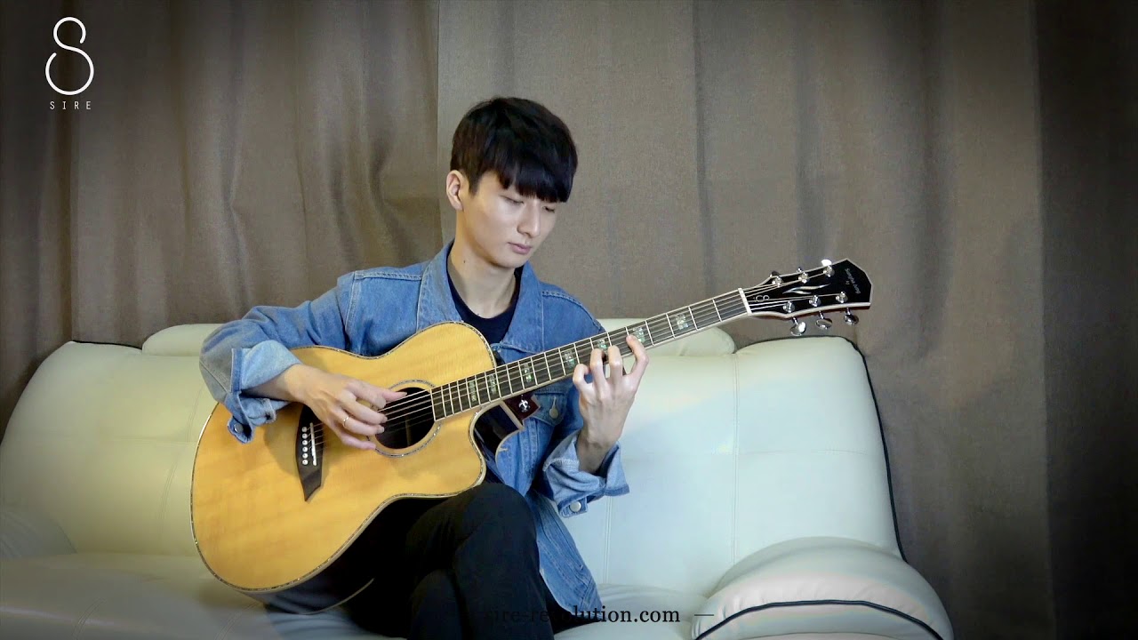SIRE A7 Sungha Jung(사이어A7 정성하통기타)-Gravity
