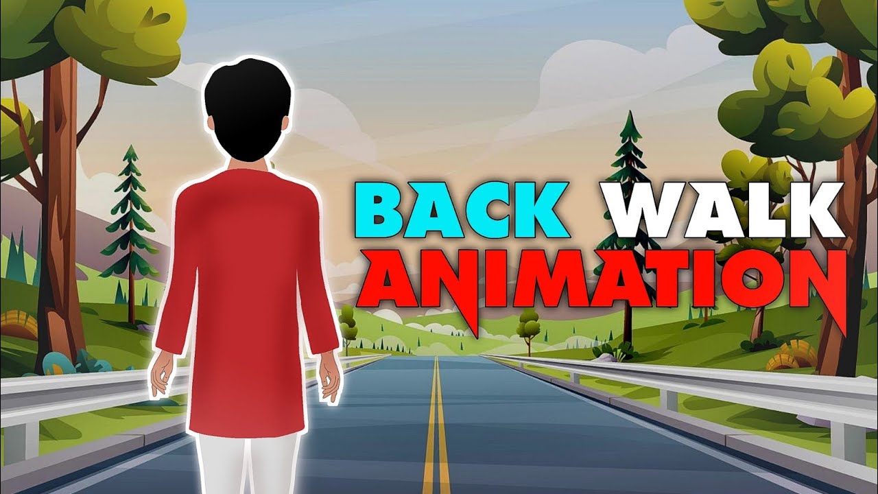 HOW TO MAKE BACK WALK ANIMATION | PICHE SIDE CHALNE WALA ANIMATION KAISE BANAYE | Chromatoon