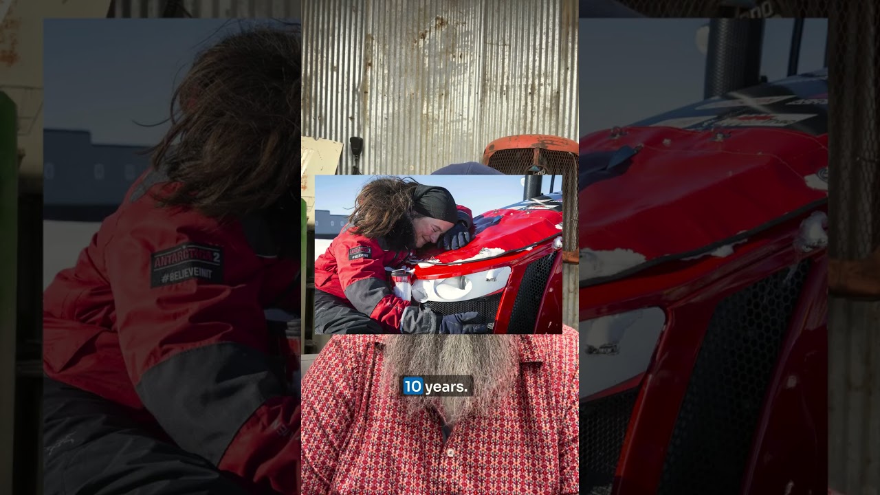 Part 4/4 - Tractor Girl: Building a snowman at the South Pole and racing Santa back home!