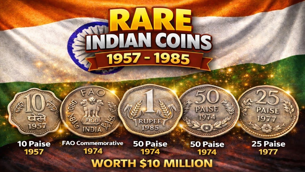  Rare Indian Coins Worth $10 Million | Old Coins Value | Rare Coin Collection