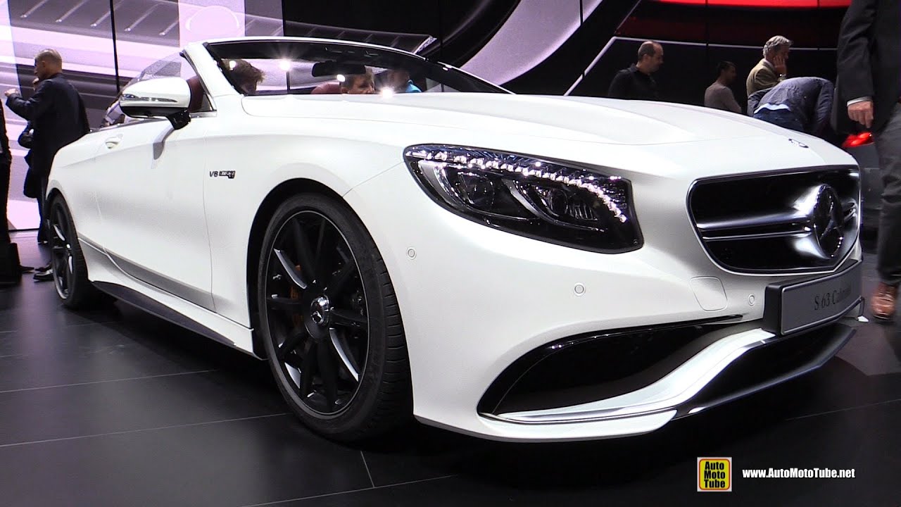 2016 Mercedes S63 AMG Cabriolet - Exterior and Interior Walkaround - 2015 Frankfurt Motor Show
