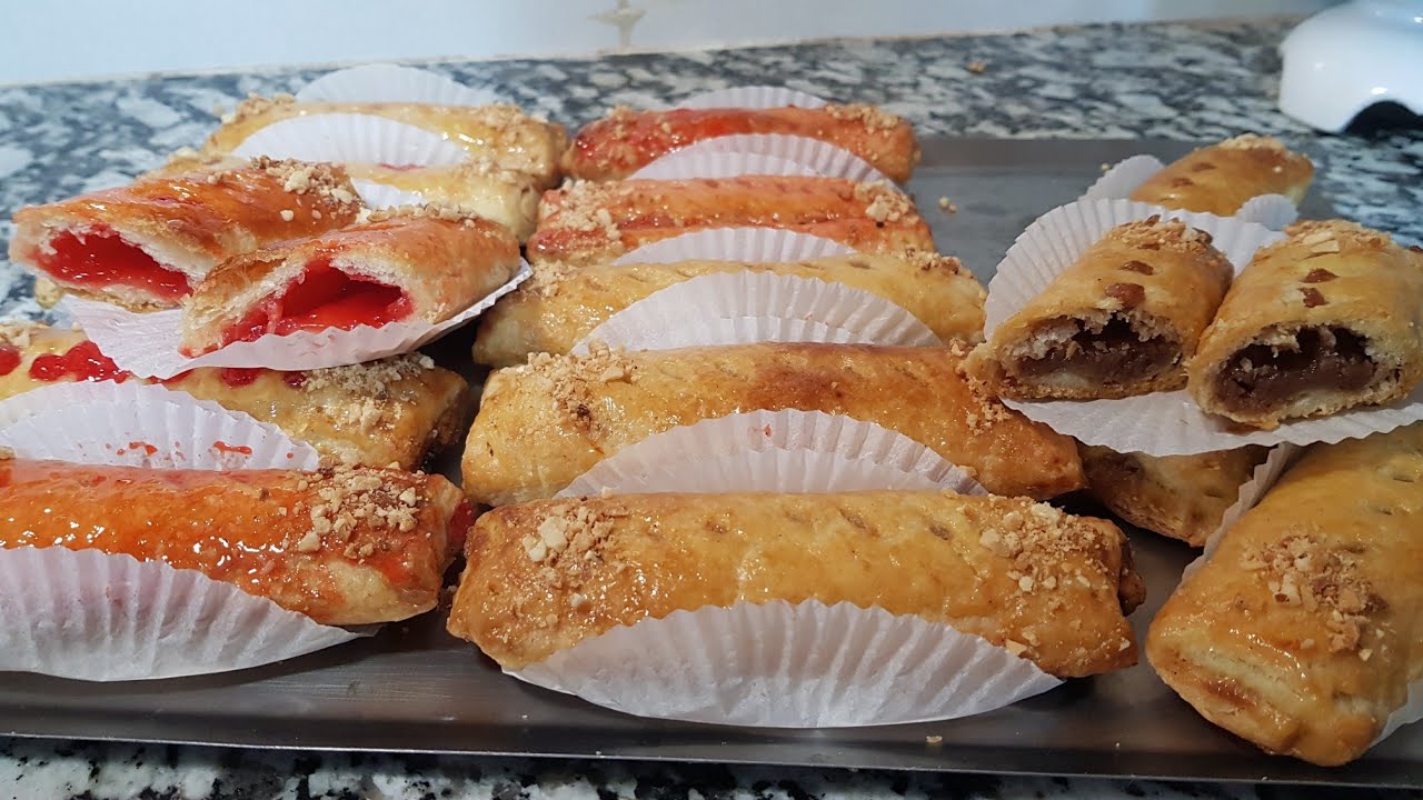 طريقة تحضير لاميرة الإسپاني بكريم إسبانيول  بعجينة المورقة | Espanol Cream Dough👌🙂