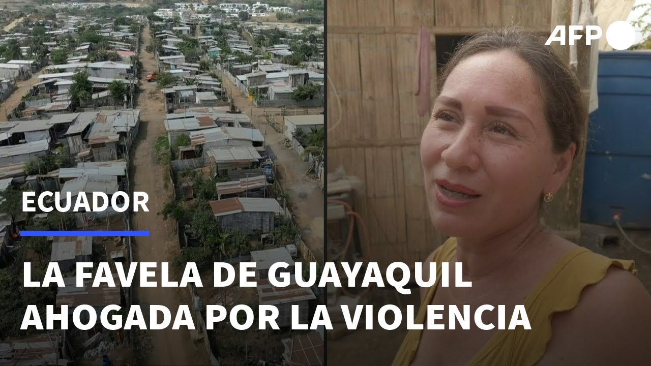 La otra Ciudad de Dios, la favela de Guayaquil ahogada por la violencia | AFP