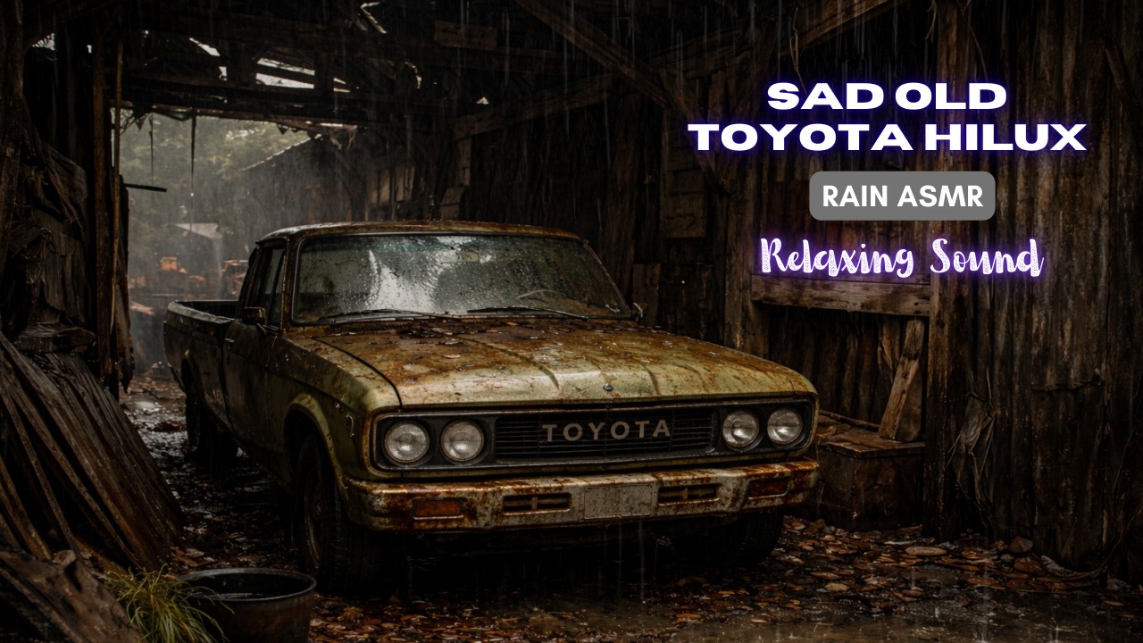 An Old Abandoned Toyota Hilux that Stands