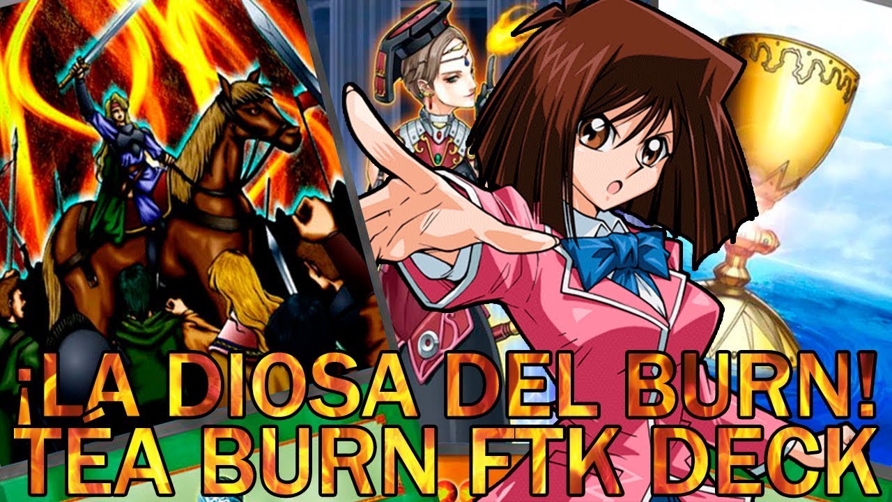 ¡LA DIOSA DEL BURN! Téa Burn FTK Deck | Yu-Gi-Oh! Duel Links