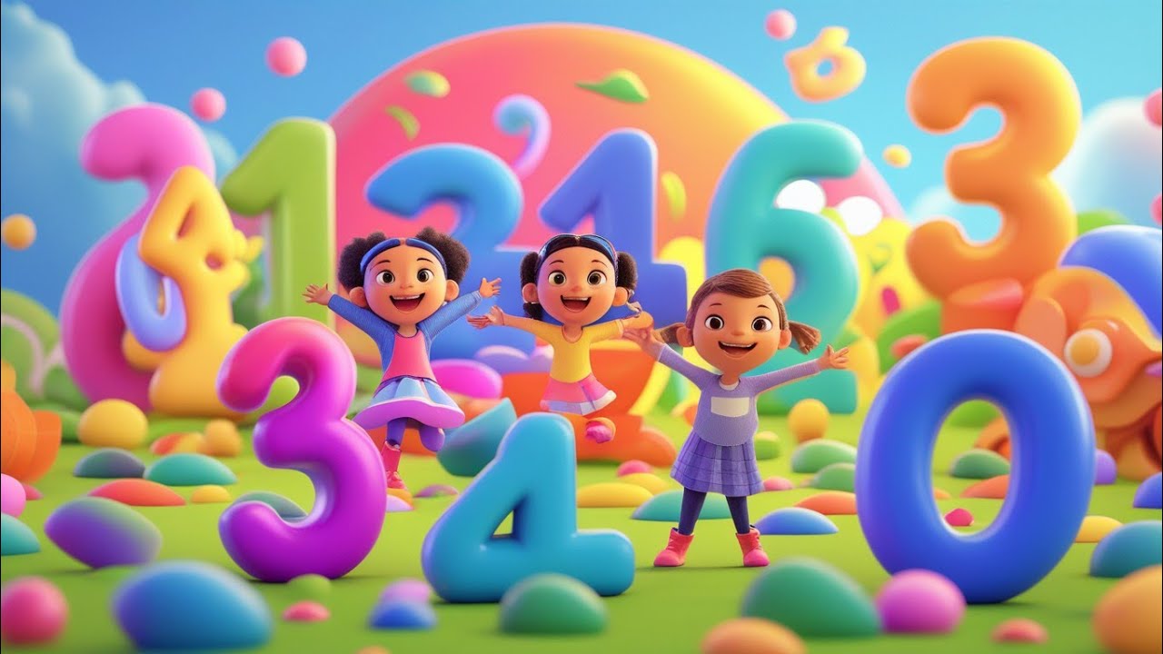 Counting 1 to 10 Song for Kids | Learn Numbers | Nursery Rhyme for Children | Kids Rhyme TV