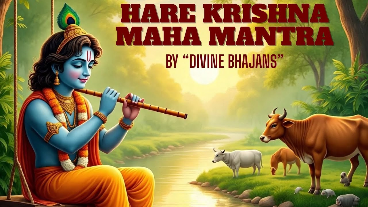 Hare Krishna Hare Rama! Most Powerful Mantra for Good Luck! #krishnamantra #kirtan #krishnabhajan