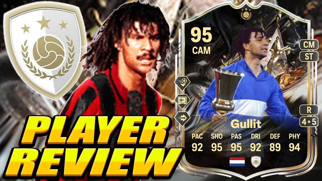 Он делает ВСЁ на поле&hellip; 🐐🔥 Обзор игрока Gullit из Trophy Titans с рейтингом 95! Обзор игрока Gulli...