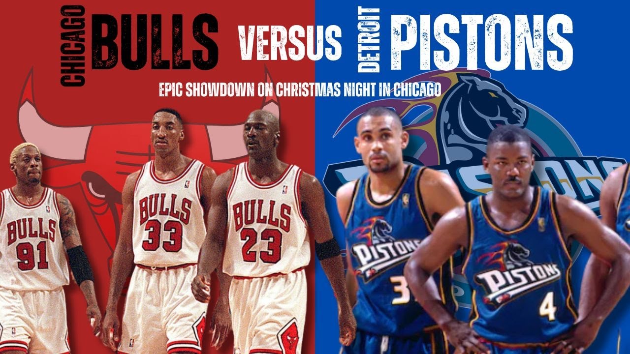Bulls vs  Pistons: Epic Showdown in Chicago on Christmas Night
