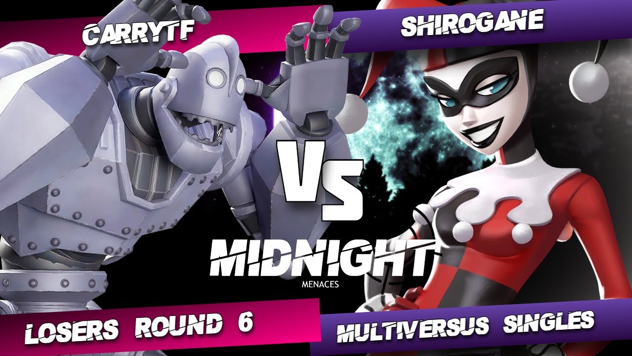 MMs5 Losers Round 6 - CarryTF (Iron Giant) Vs. Shirogane (Harley Quinn) MultiVersus Tournament
