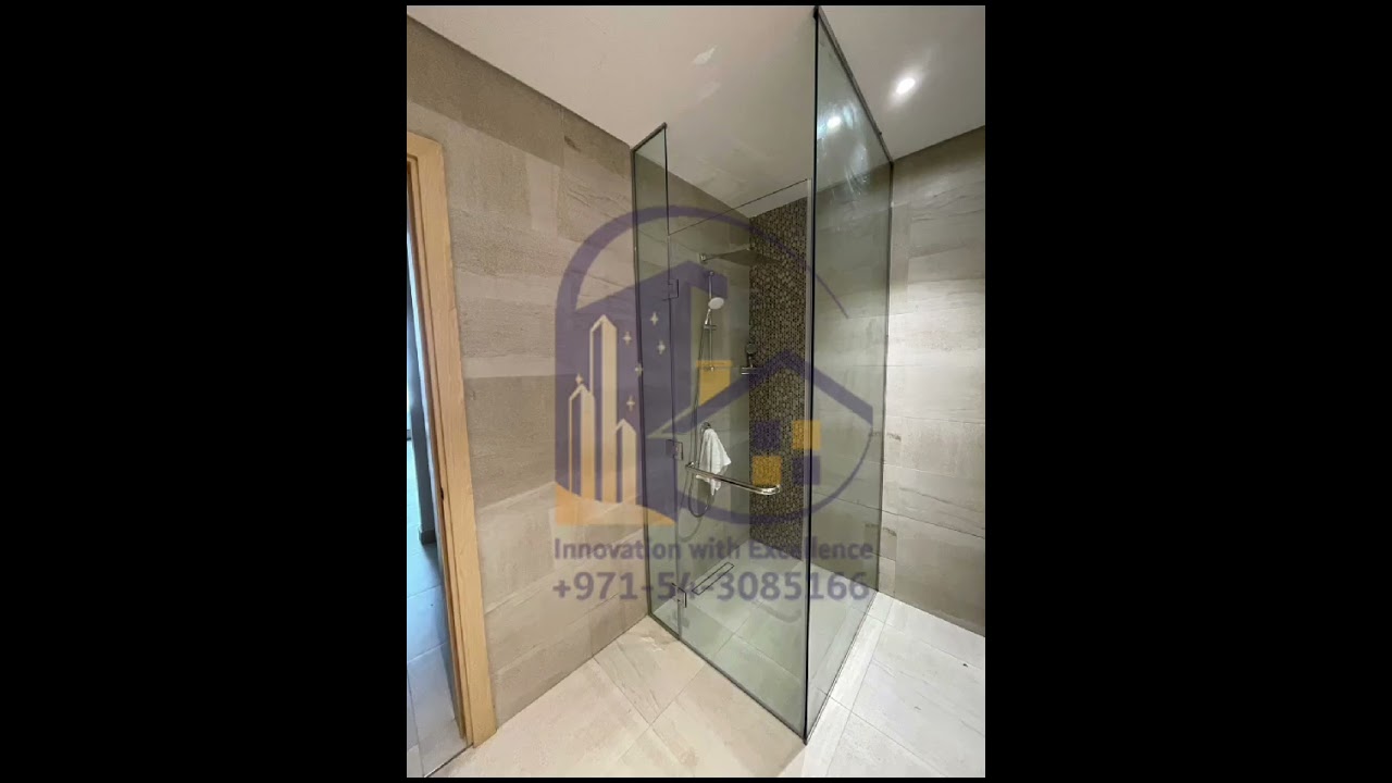 Swing Shower Enclosure Part 2... #glassworks  #glassdoors  #showerdoor #glasspartitions  #swingdoor