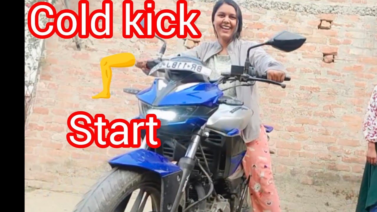 &ldquo;Rider Girl ka Cold Kick Start Challenge 🔥❄️