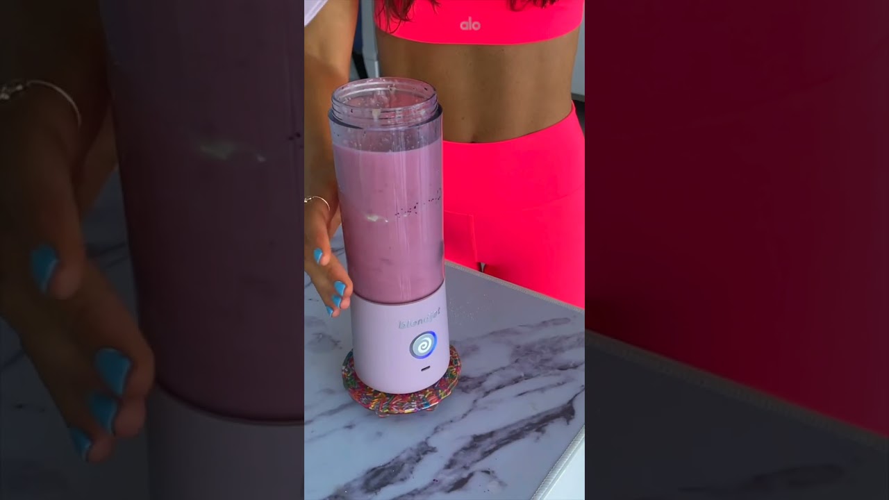 Pink Smoothie Cubes BlendJet Recipe