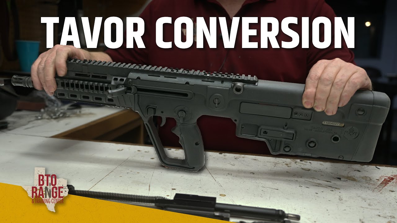 Радуйтесь, левши! IWI Tavor X95: переделка с правого на левое