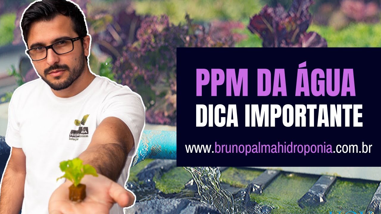 Minha água tem PPM alto. Como preparar os nutrientes?