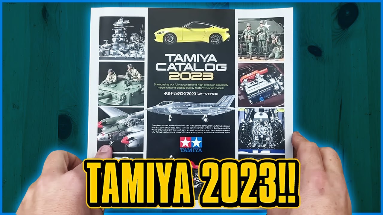 Discover What's Inside the TAMIYA Range 2023 Catalog