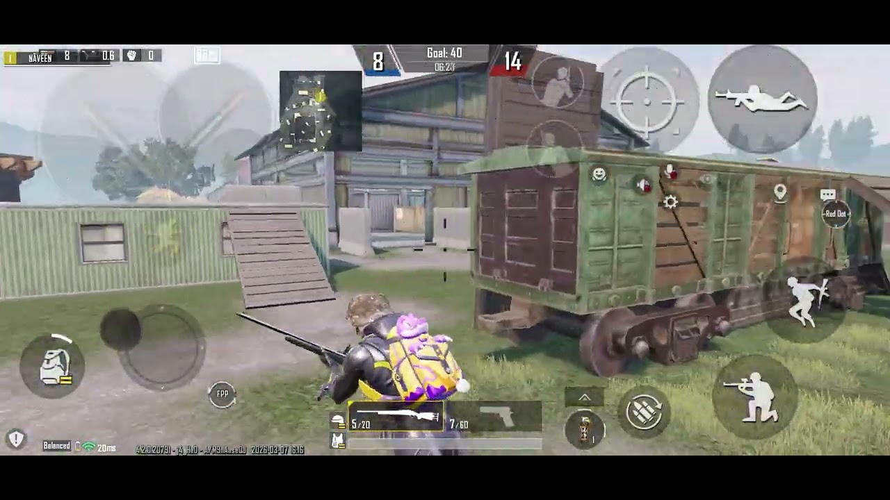 1 vs 4 😱 epic game wait for end 😖😖