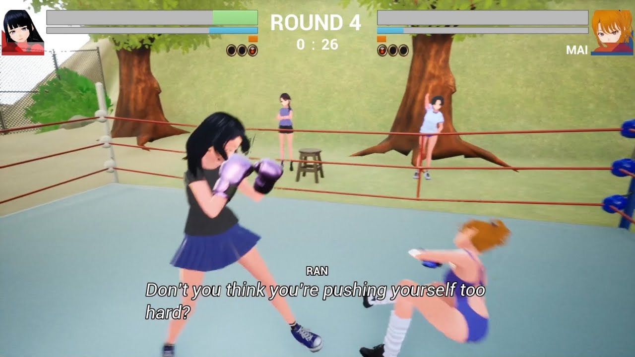 GuiltyLovingBoxing ran vs mai