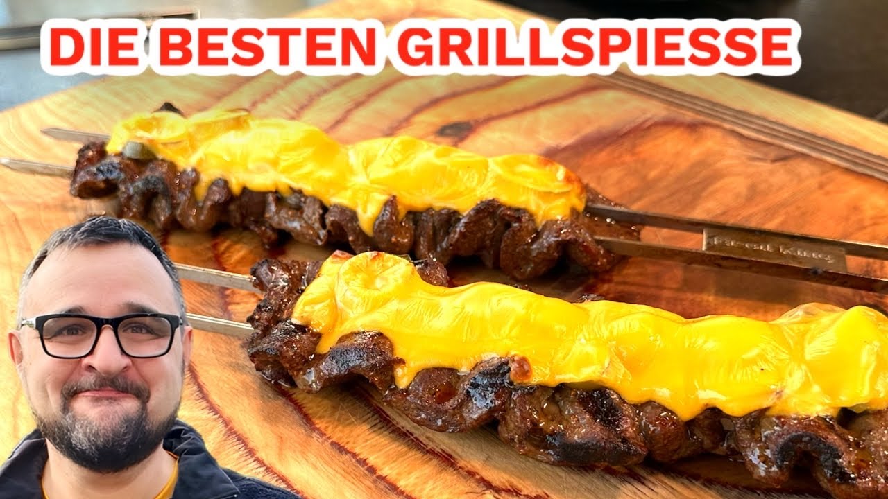 Philly Steak Grillspieße vom Grill --- Klaus grillt