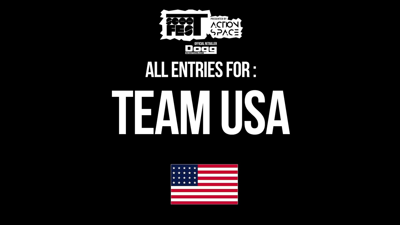 Scootfest 2020 - Team USA entries