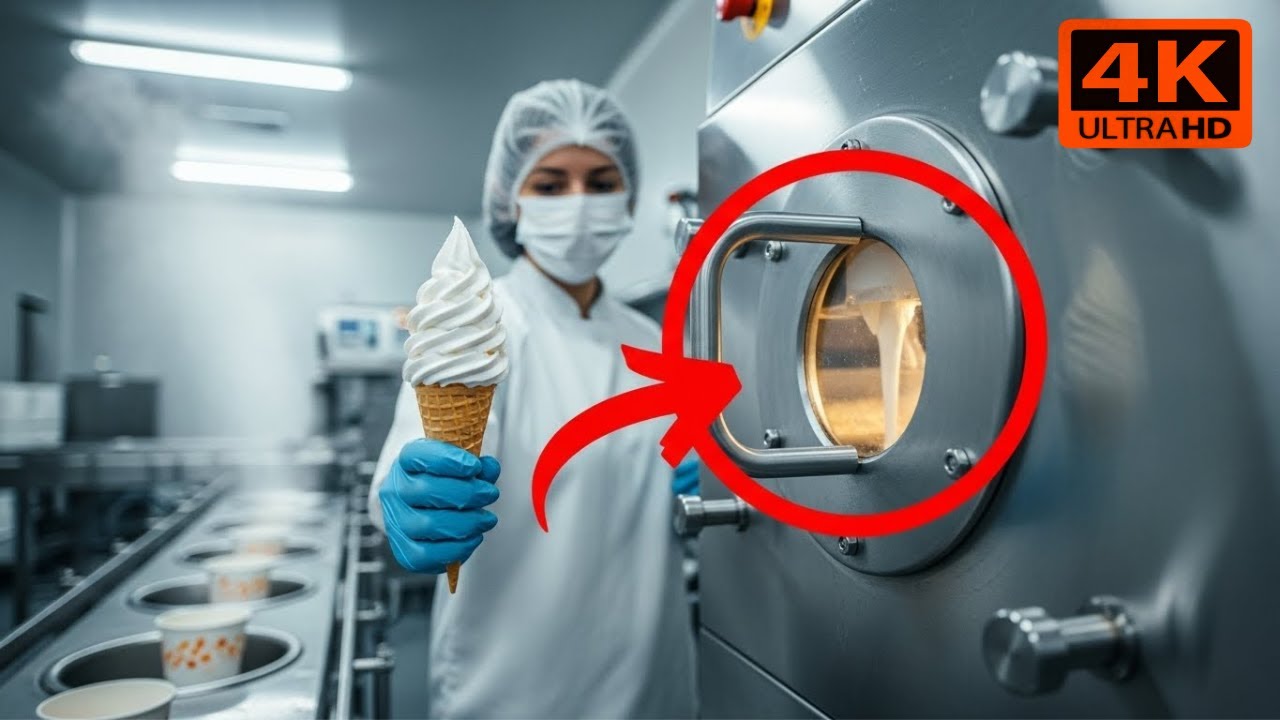 Ice Cream Factory Inside a Modern Production Line | How Ice Cream Is Made Step by Step |Full Process