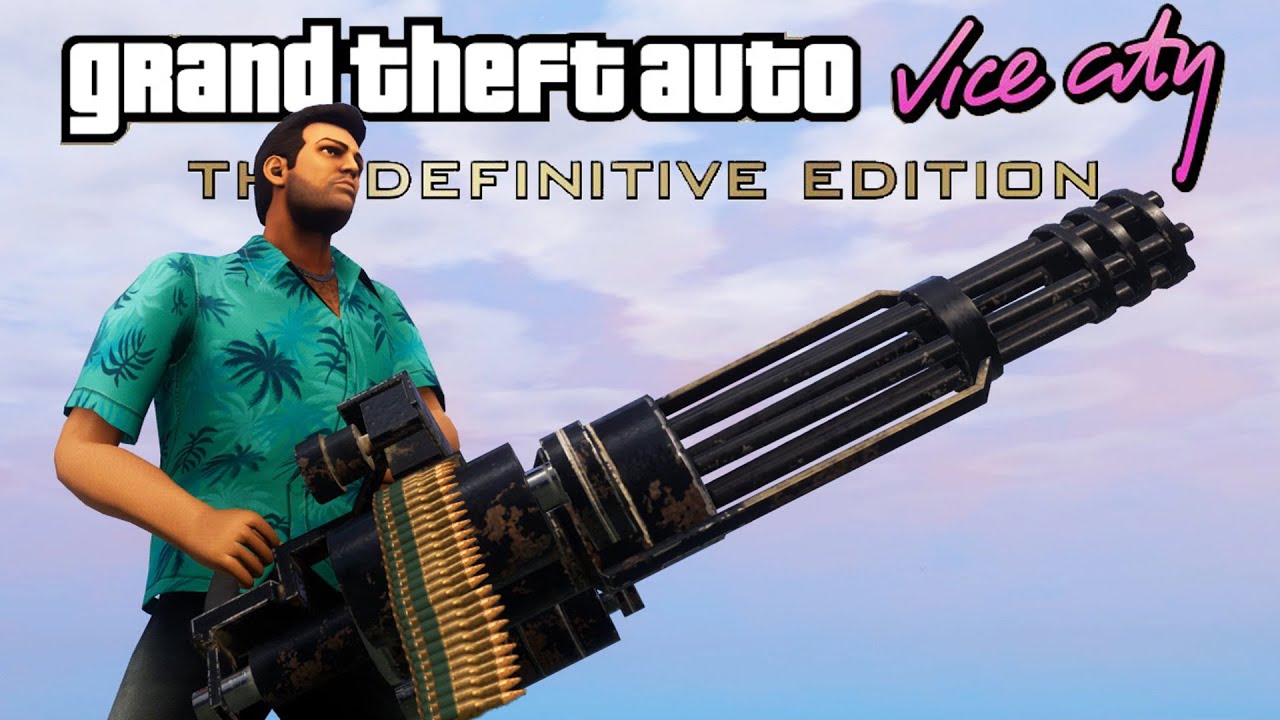 GTA Vice City : Definitive Edition - All Weapons Showcase