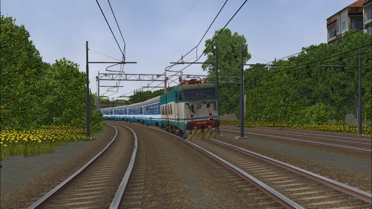 Open Rails/Train Simulator - ICN Reggio Calabria - Torino Porta Nuova - E656
