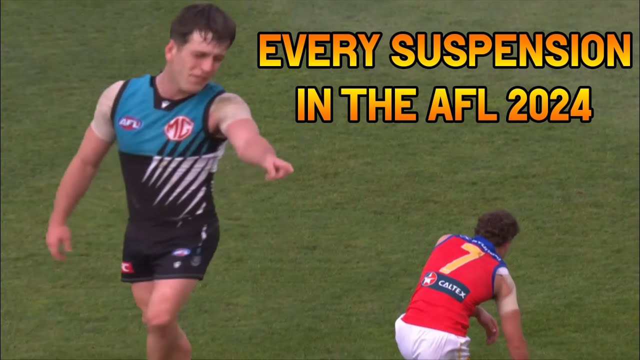 EVERY Sanction in the 2024 AFL Season