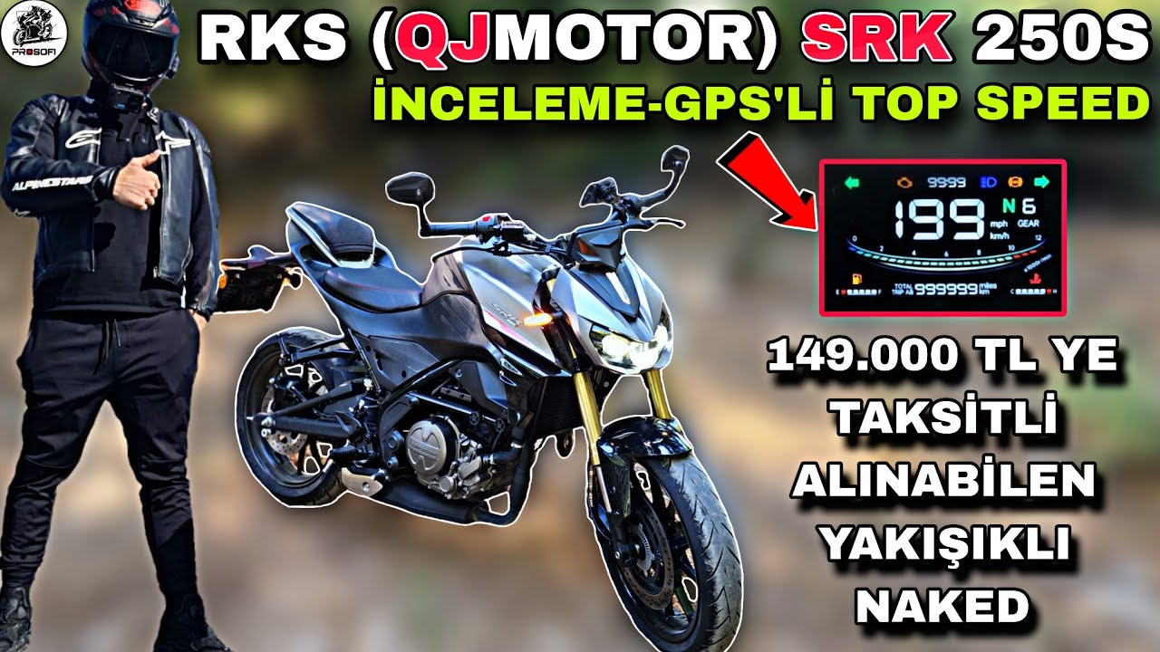 NK250'DEN İYİ Mİ ? RKS SRK250S İNCELEME VE TOP SPEED & GPS ÜZDÜ !.. KALİTESİ NASIL ? ALINIR MI ?