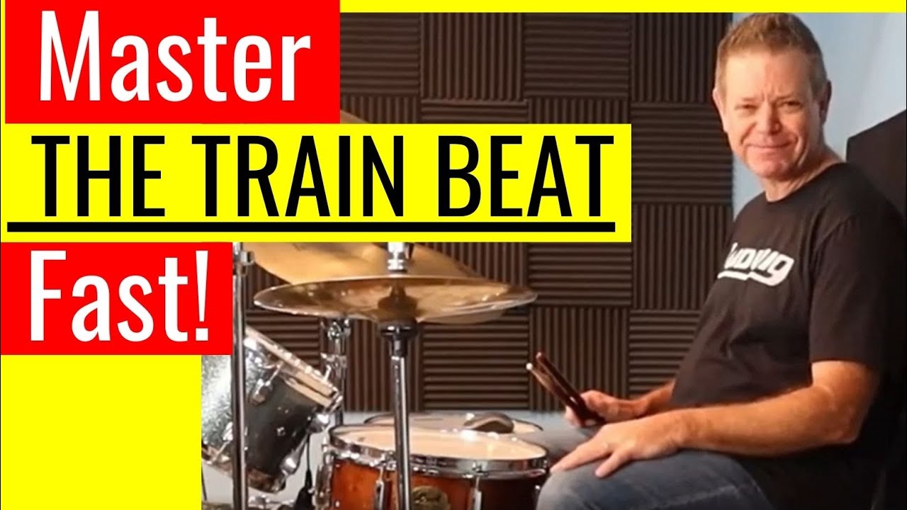 Как играть «Train Beat» на барабанах: развенчание мифов!😀