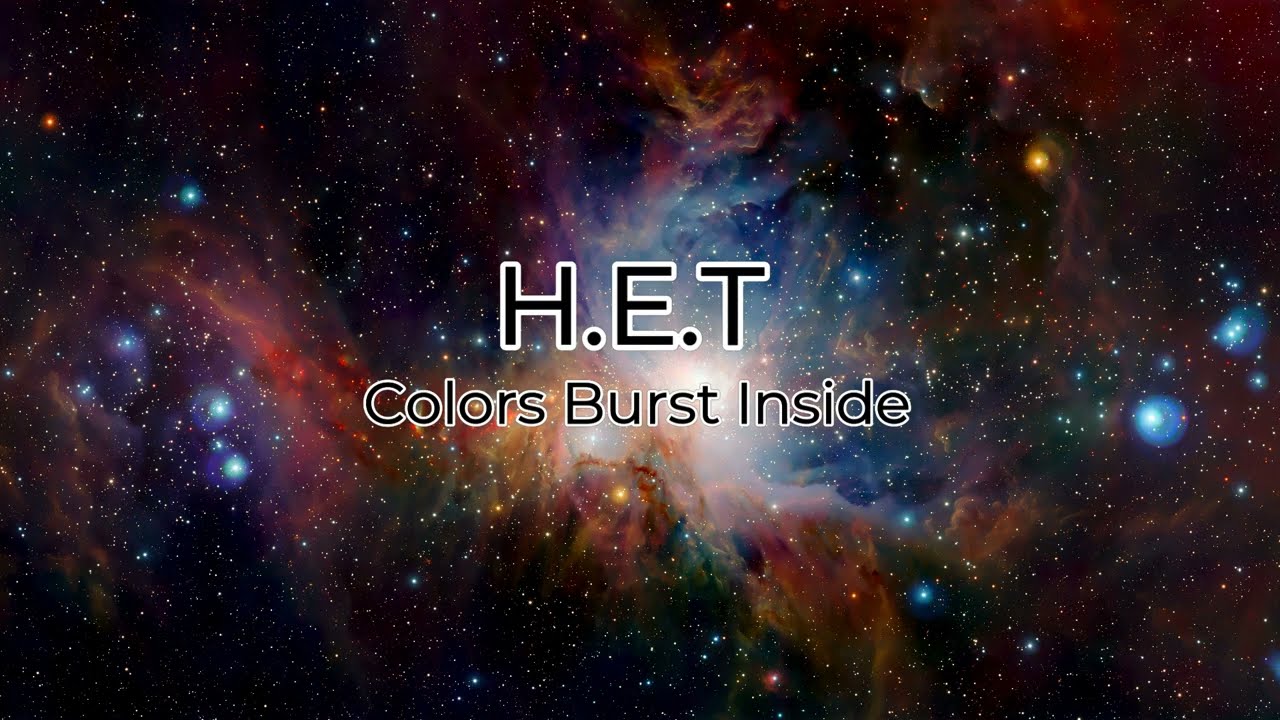Colors Burst Inside | Beautiful Space Visuals #music #fypシ゚viral #fy
