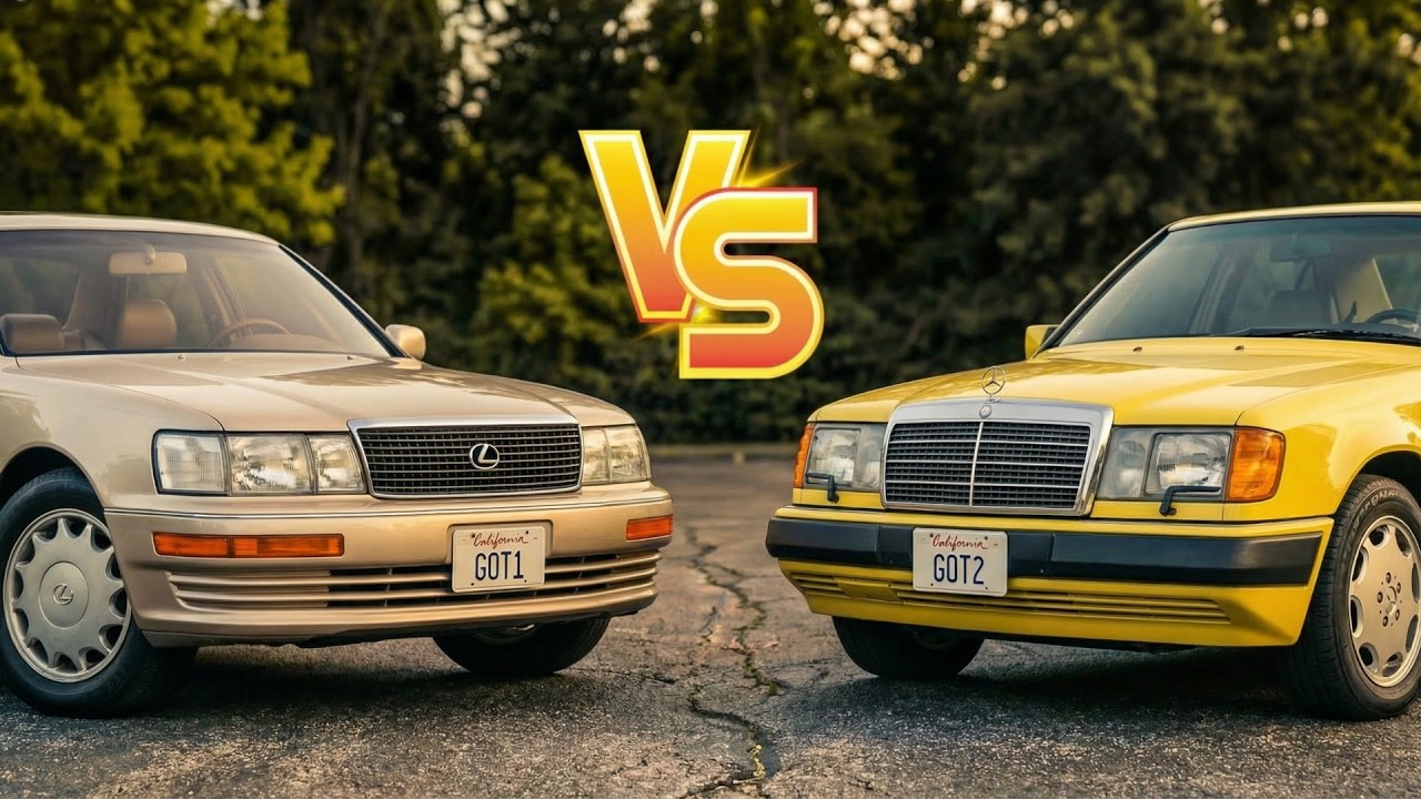 Lexus LS400 vs Mercedes W124: Which Over-Engineered Icon Actually Got It Right?