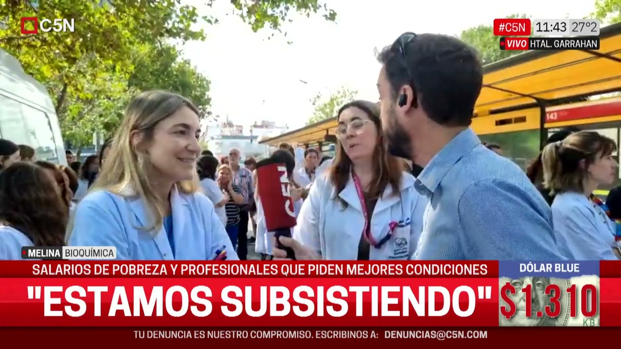 MOVILIZACIÓN y PROTESTA del GARRAHAN