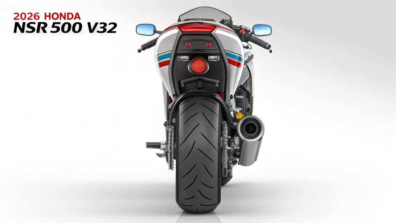 ПРЕДСТАВЛЕН НОВЫЙ Honda NSR500 V3 2026 ГОДА | Легенда 2-тактных мотоциклов возвращается!
