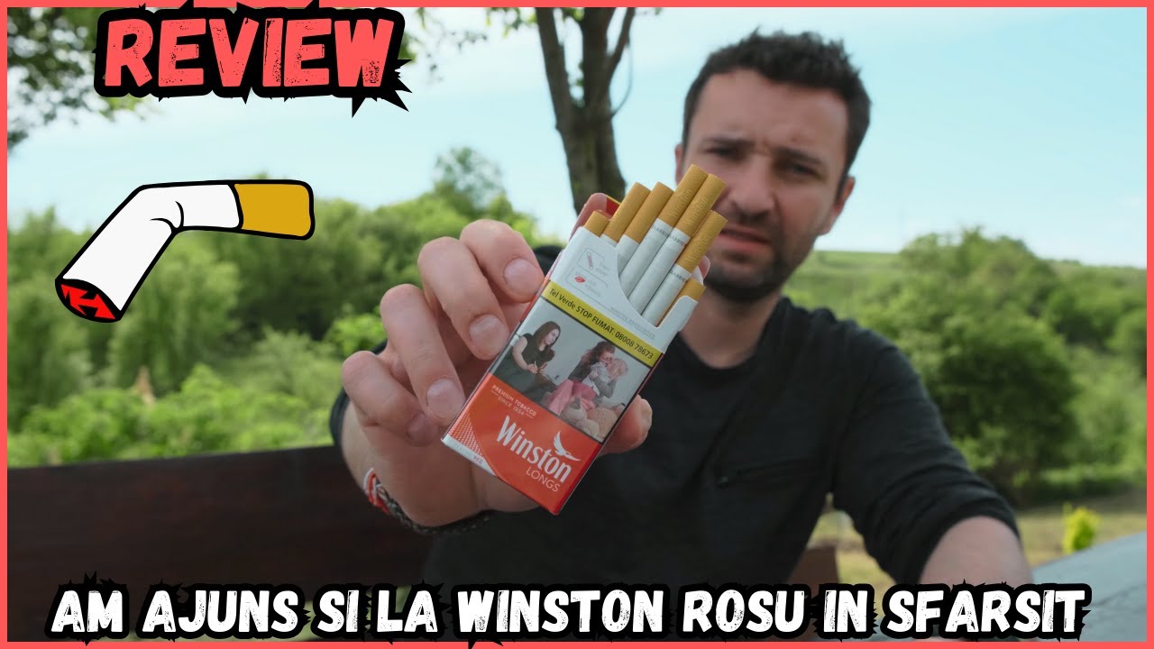 WINSTON ROSU LONGS 100'S - Astea Sunt Pentru Baietii Profesionisti Care Le Place Taria