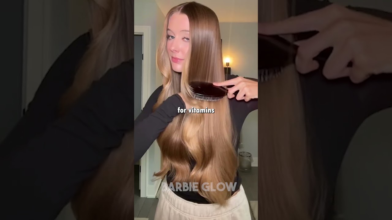 🌿 Indian Hair Secret  Natural Hair Straightening Hack ✨