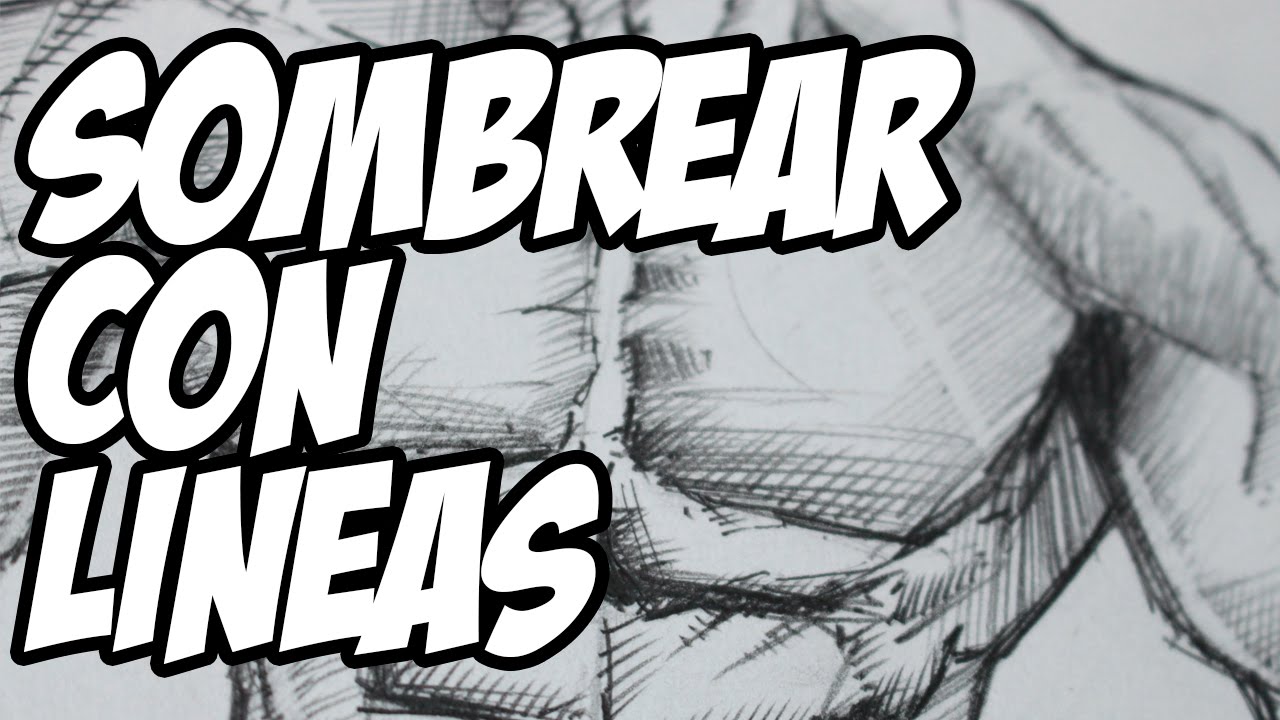 Como Sombrear con Lineas - Luz y Sombra