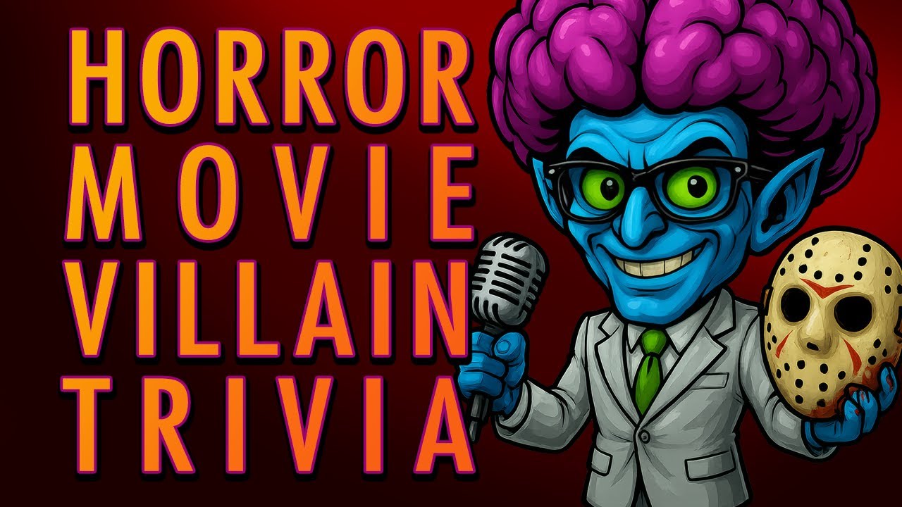 Do You Know All The Horror Movie Psychos!? - Trivia for hardcore horror fans who know the villains!!